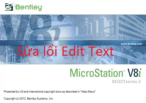 Read more about the article Sửa lỗi Edit Text trên MicroStation