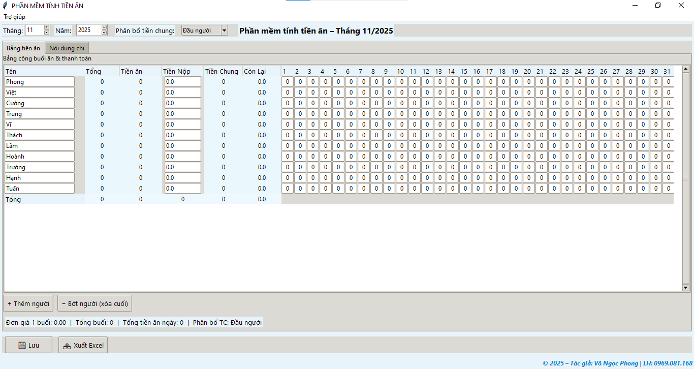 Read more about the article 🧮 PHẦN MỀM TÍNH TIỀN ĂN – CÔNG CỤ QUẢN LÝ CHI TIÊU NHANH GỌN CHO CÁC ĐỘI ĐO