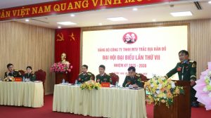 Read more about the article TỔ CHỨC THÀNH CÔNG ĐẠI HỘI ĐẠI BIỂU ĐẢNG BỘ CÔNG TY TNHH MTV TRẮC ĐỊA BẢN ĐỒ LẦN THỨ VII NHIỆM KỲ 2025-2030